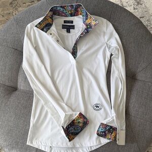 Essex Classics Wrap Collar Long Sleeve Show Shirt